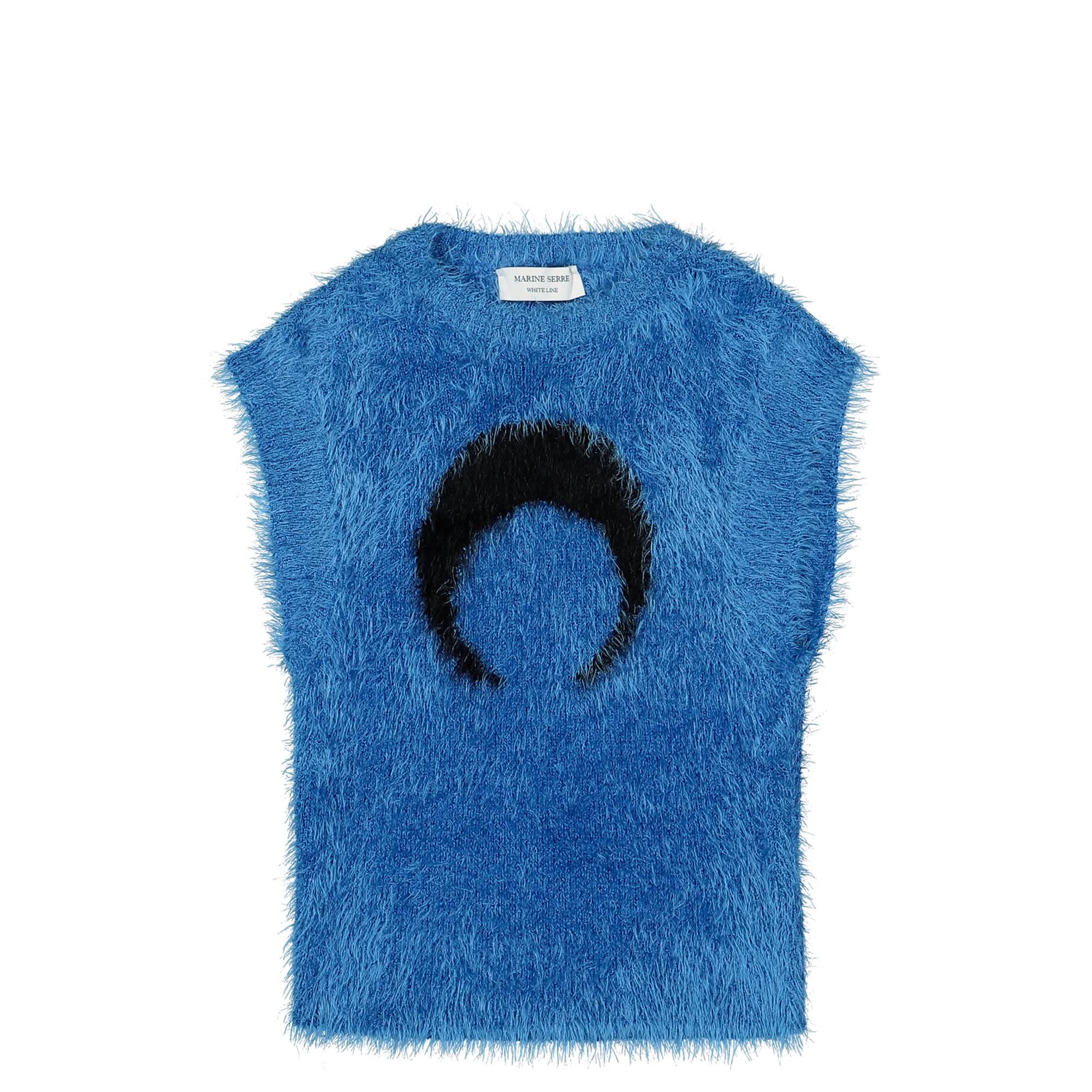 Wild Puffy Knit Sleeveless Pullover