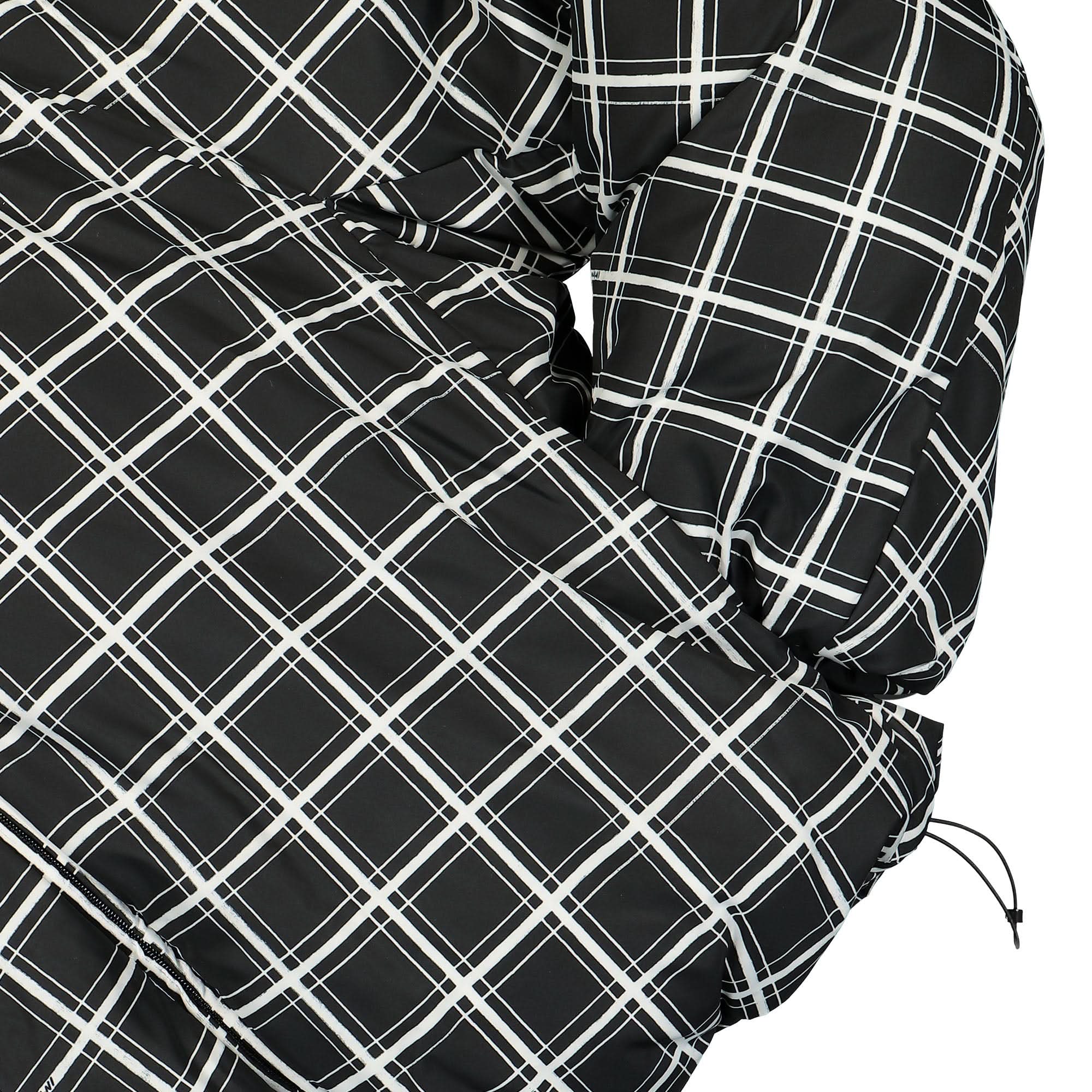 Big Check Nylon Padded Jacket - Image 4