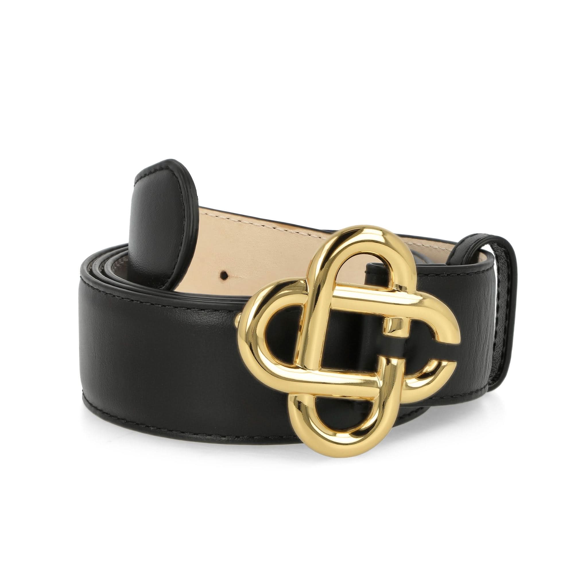 Mens CC Logo Buckle Belt - Image 2