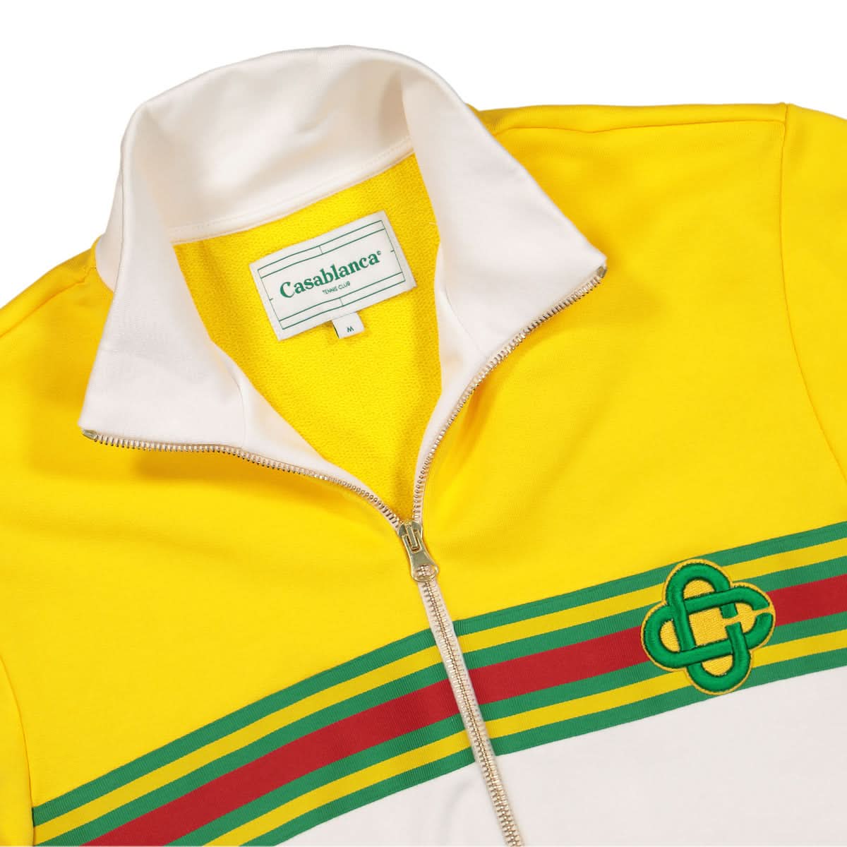 Mens Colour Block Zip Up Tracksuit Top - Image 3
