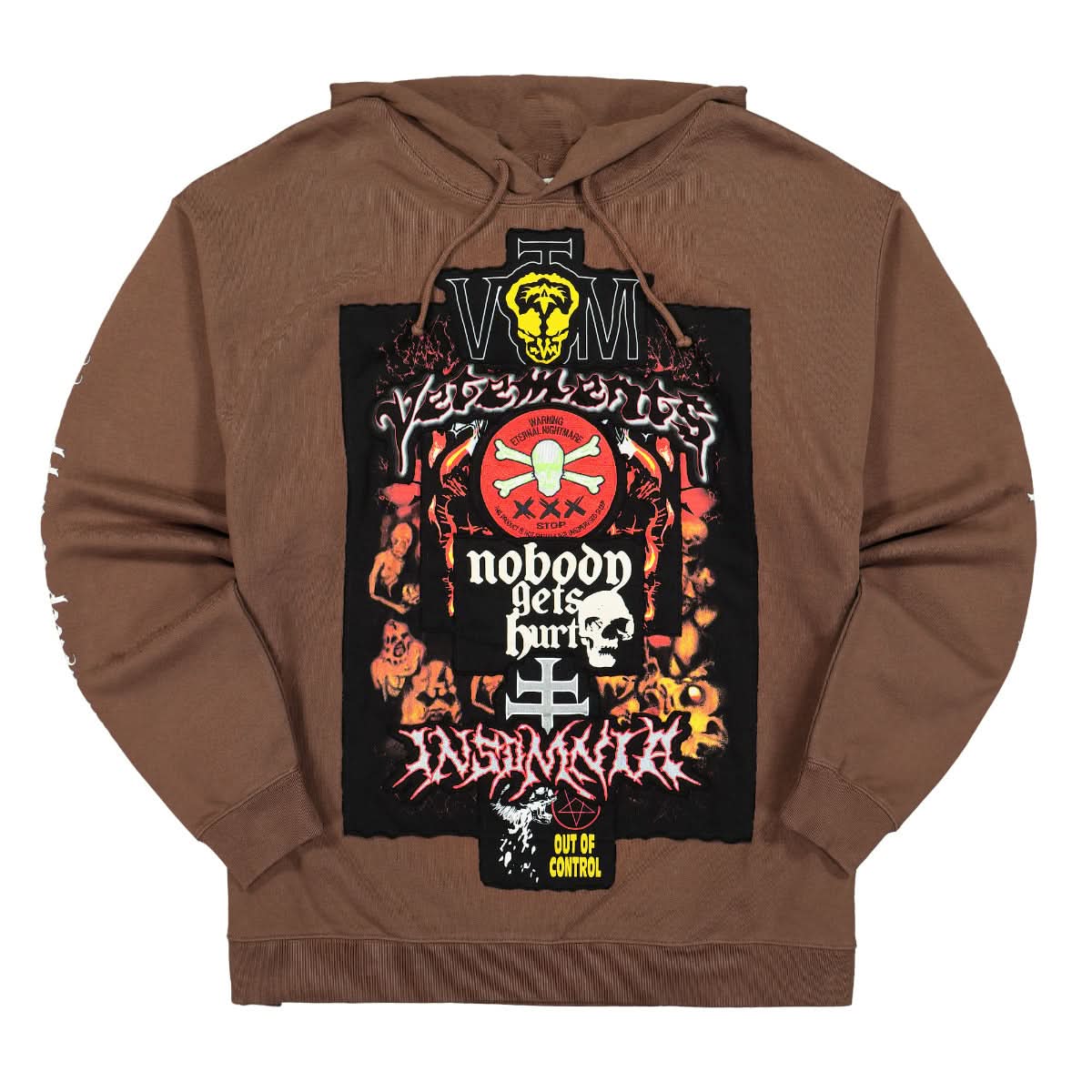 Metal Patched Logo Hoodie - Image 2