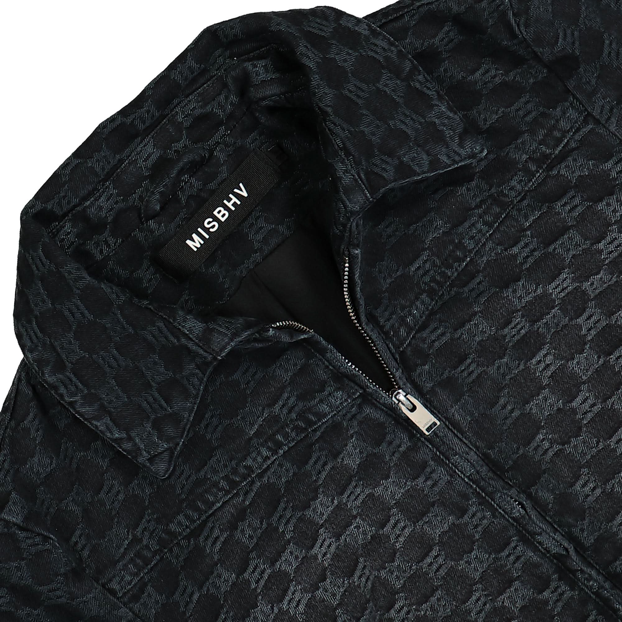 Jacquard Denim Monogram Jacket - Image 6