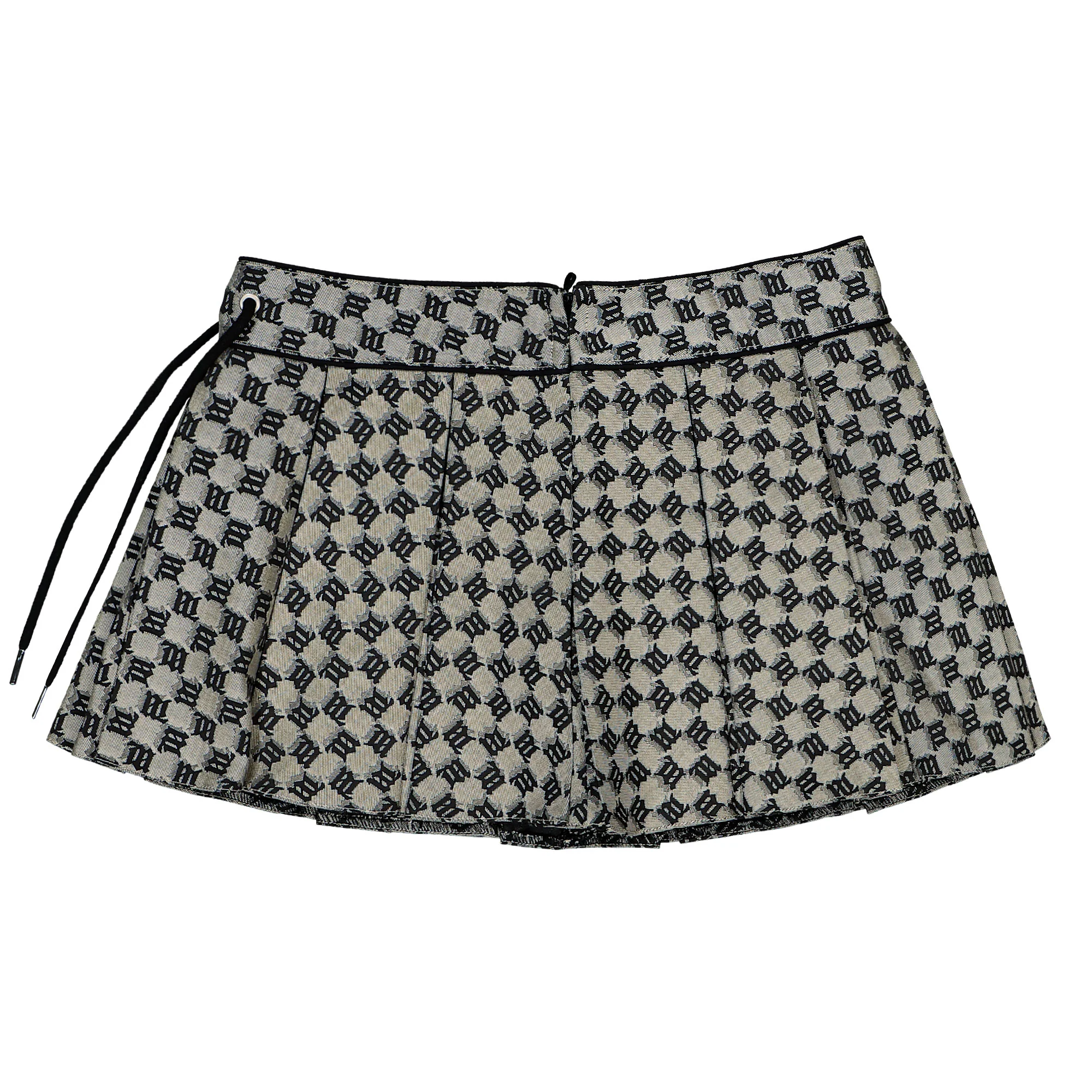 Monogram Jacquard Canvas Mini Skirt - Image 4