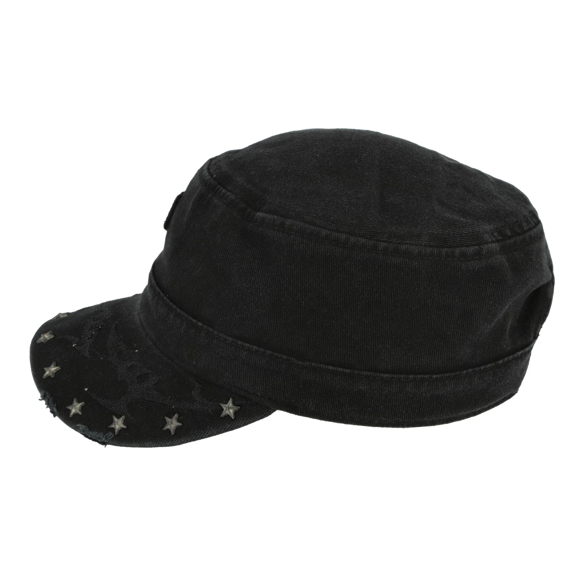 Studded Military Hat - Image 3