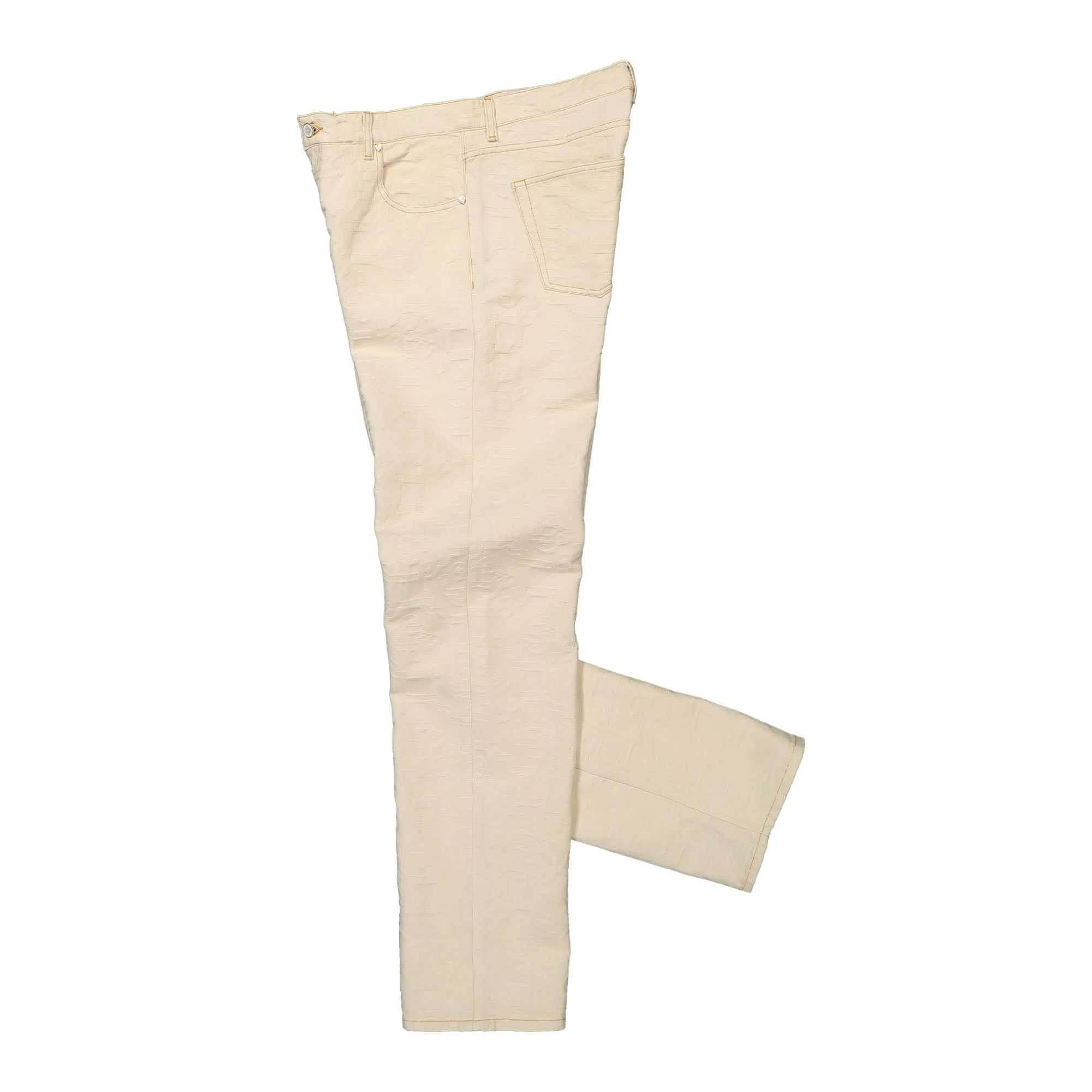 Monogram Straight Leg Jeans - Image 3