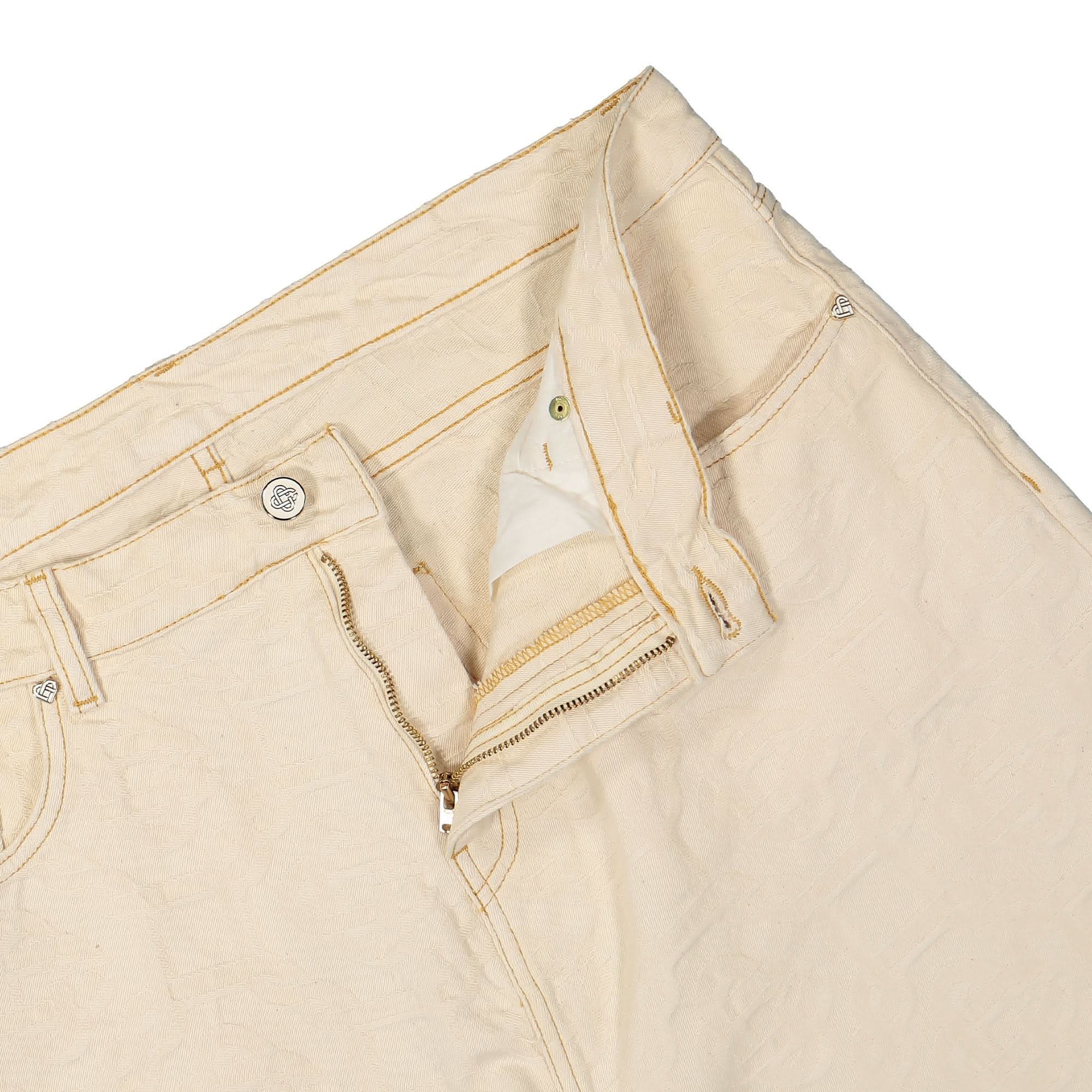 Monogram Straight Leg Jeans - Image 4