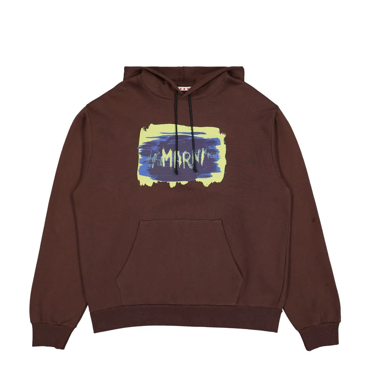 Painted Logo Brushed Cotton Sweatshirt