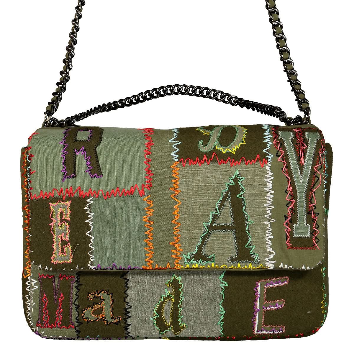 Patchwork Big Chain Bag