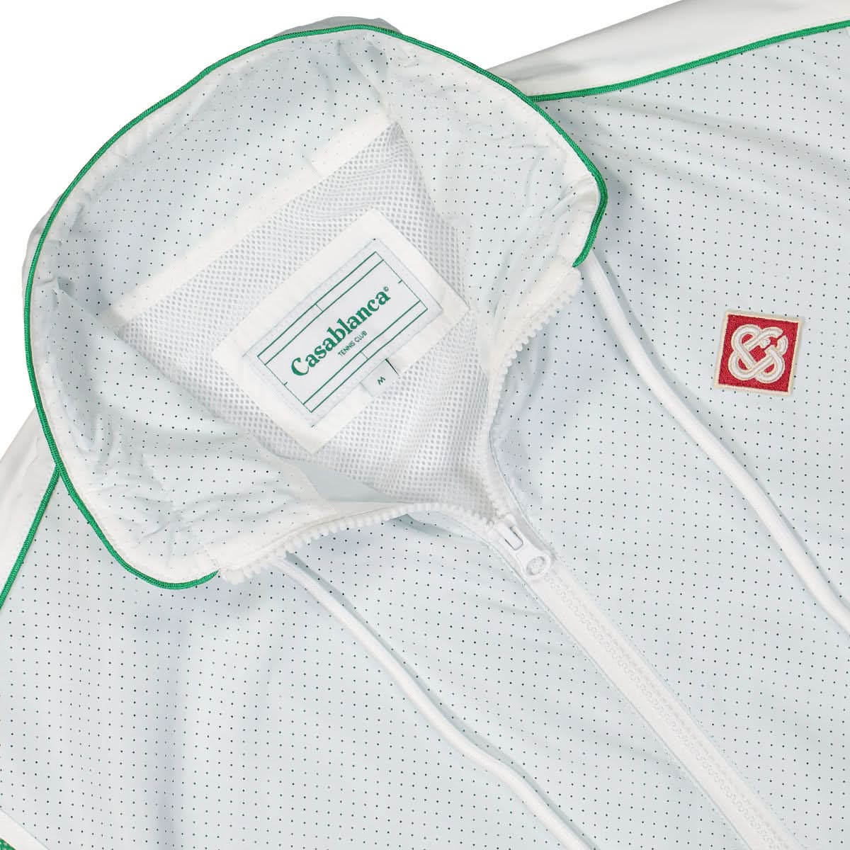 Perforated Layered Track Jacket - Image 3