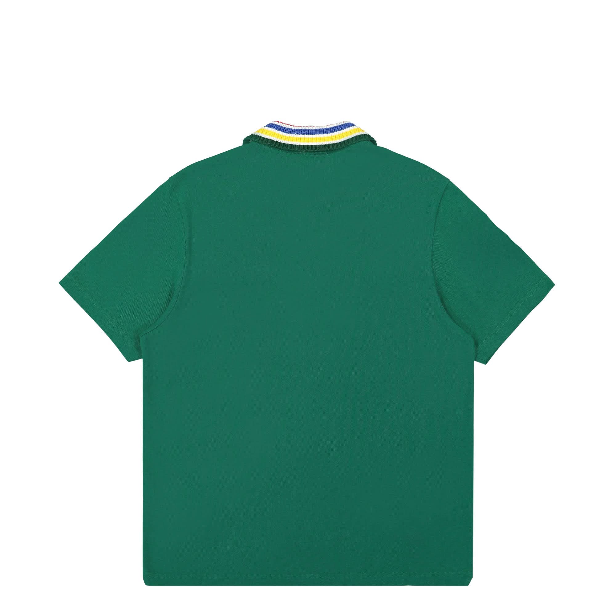 Primary Stripe Knit Collar Classic Polo - Image 2