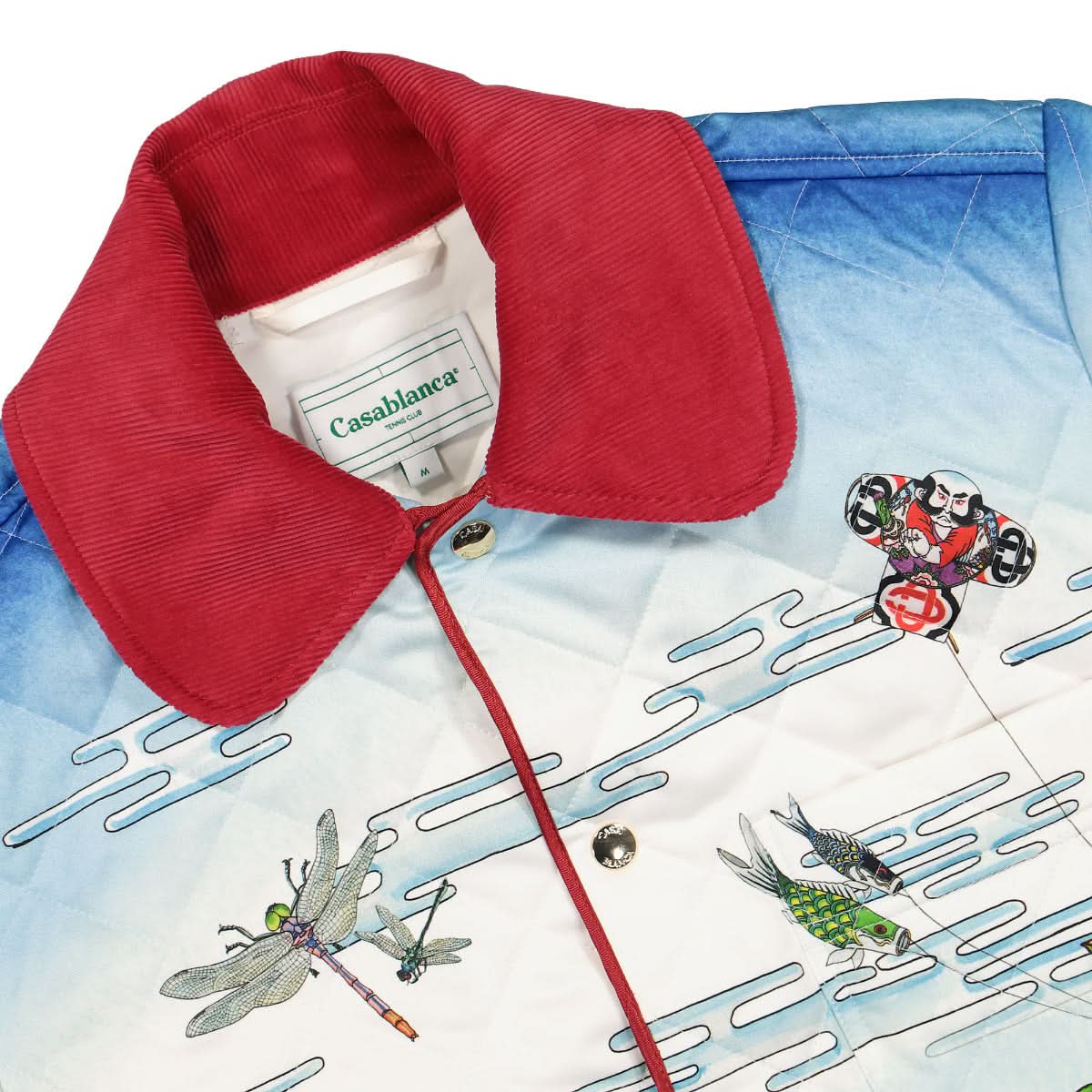Printed and Quilted Hunting Jacket - Image 3