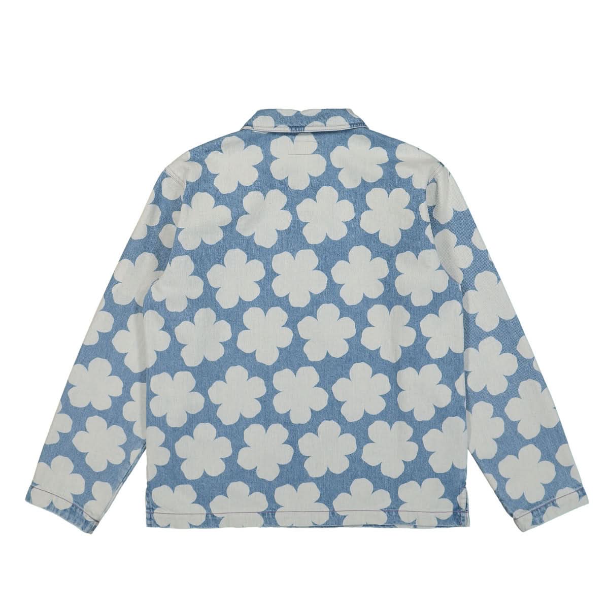 Printed Denim Overshirt - Image 2