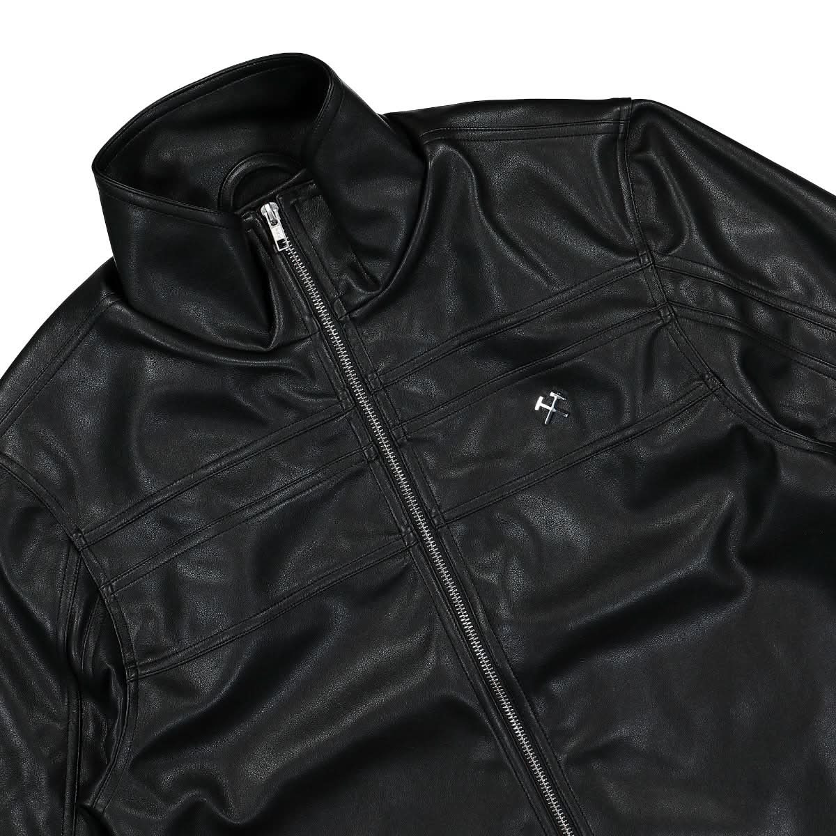 Shirt Fitted Biker Jacket - Image 4