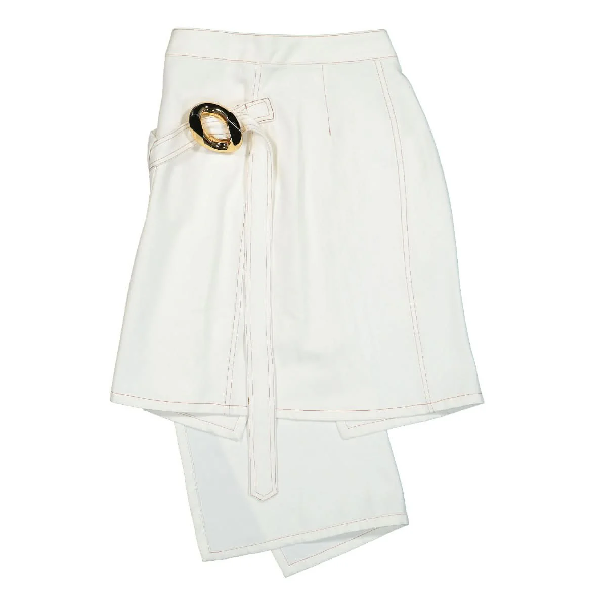 Side Drape Chain Link Skirt - Image 3