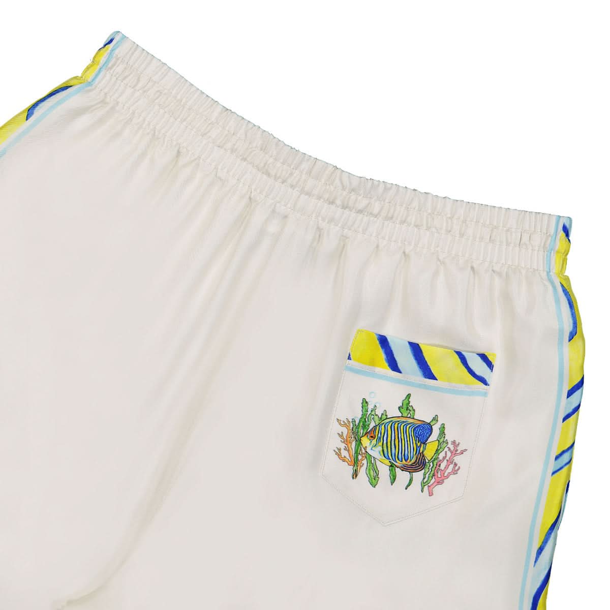 Silk Shorts With Drawstrings - Image 5