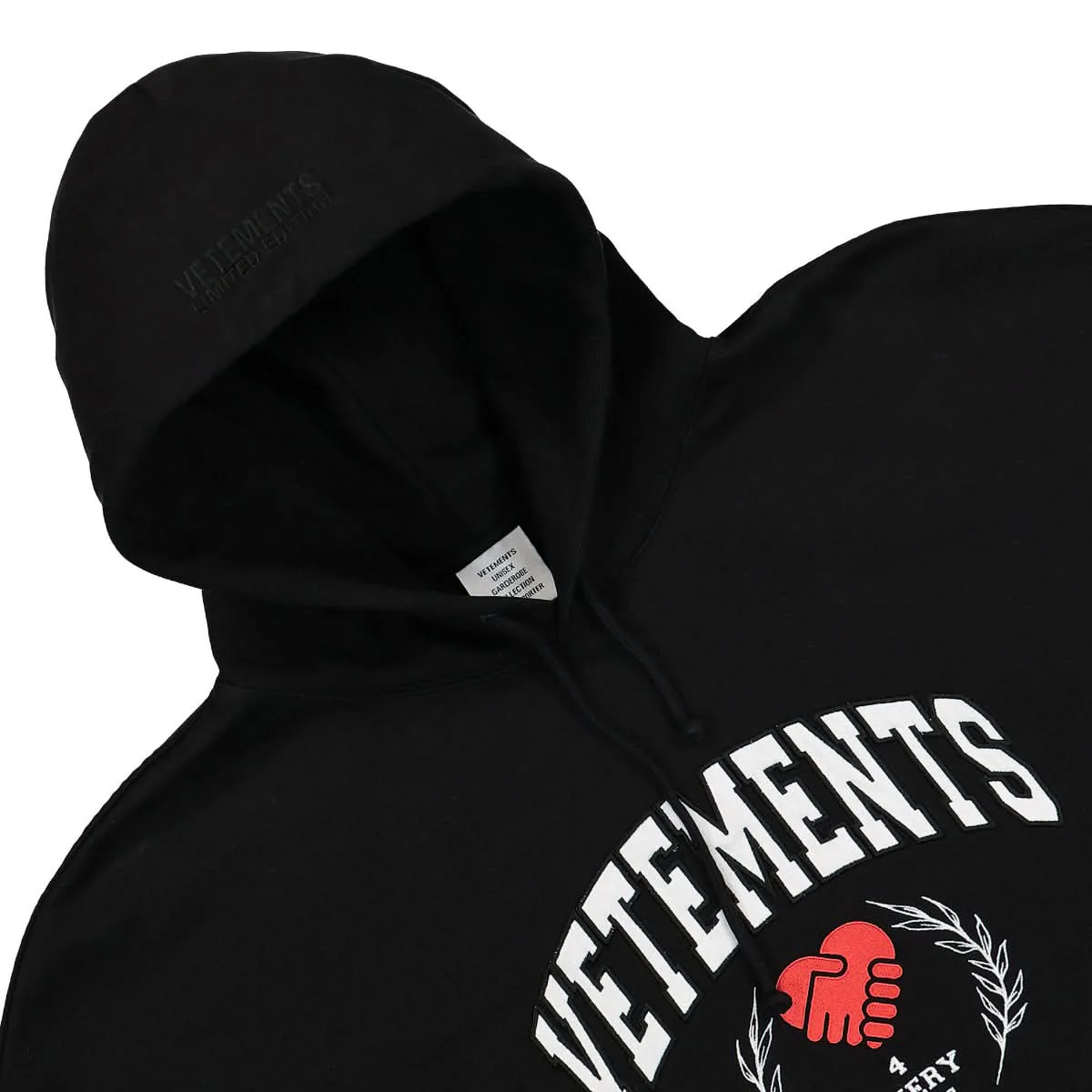 Solidarity Embroidered Hoodie - Image 3