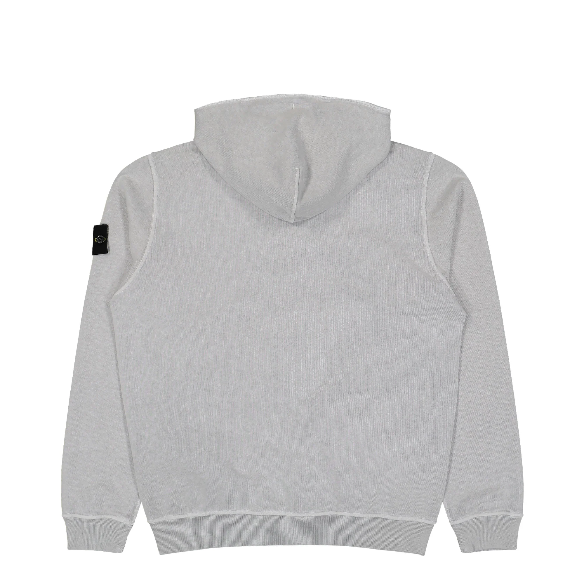 Malfile Fleece Old Effect Zip Up Hoodie Sweater - Image 2