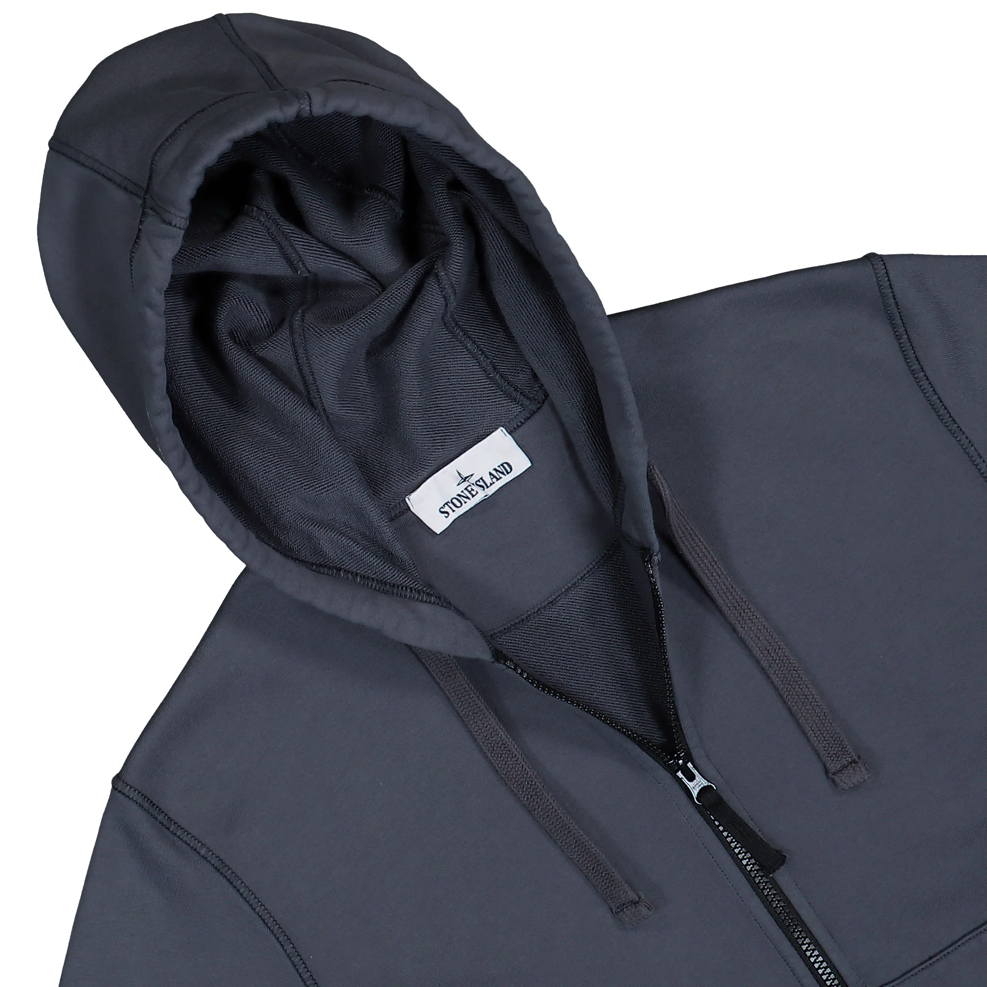 Organic Cotton Fleece Zip Up Hoodie Sweater - Image 3