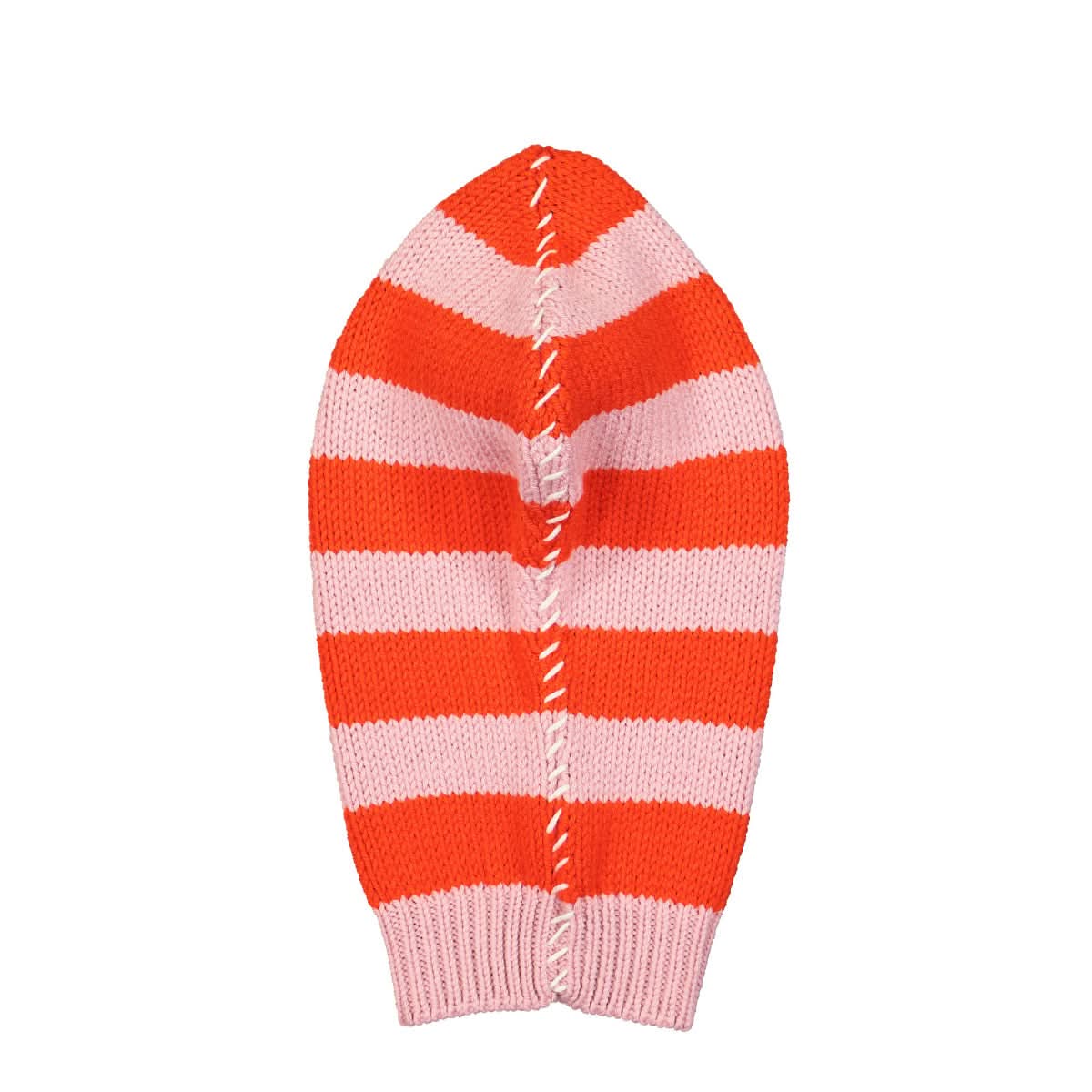Striped Wool Cable Balaclava - Image 2
