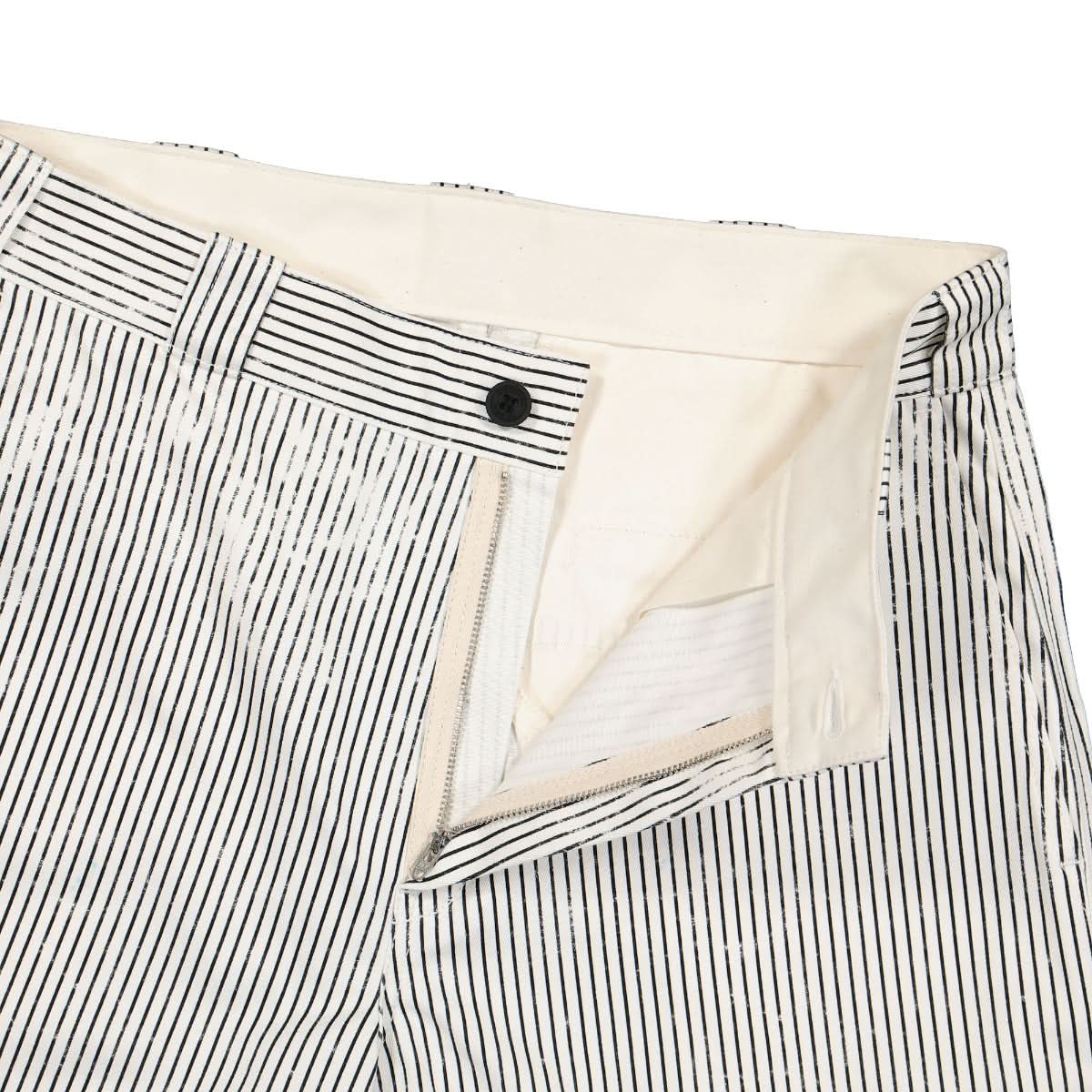 Stripes Canvas Shorts - Image 4