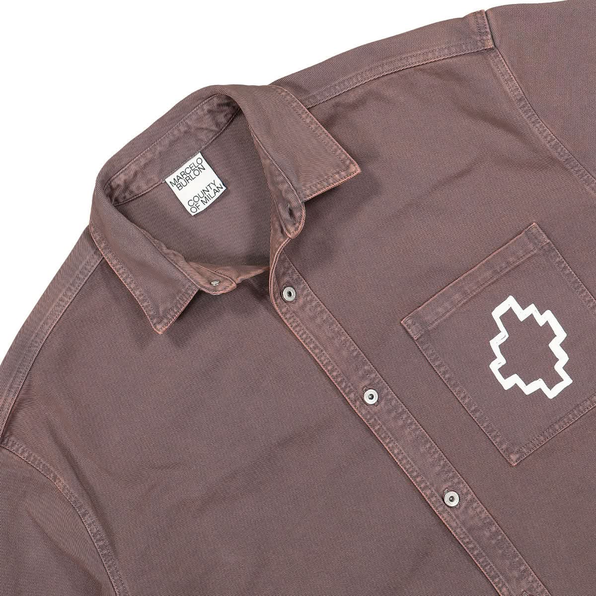Tempera Cross Cott Overshirt - Image 3
