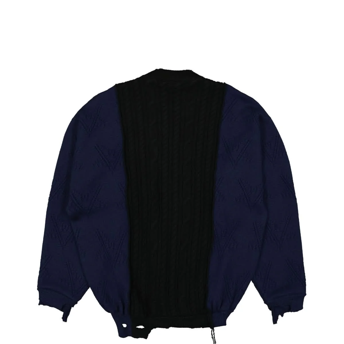 V-Cut Panel Sweater - Image 2