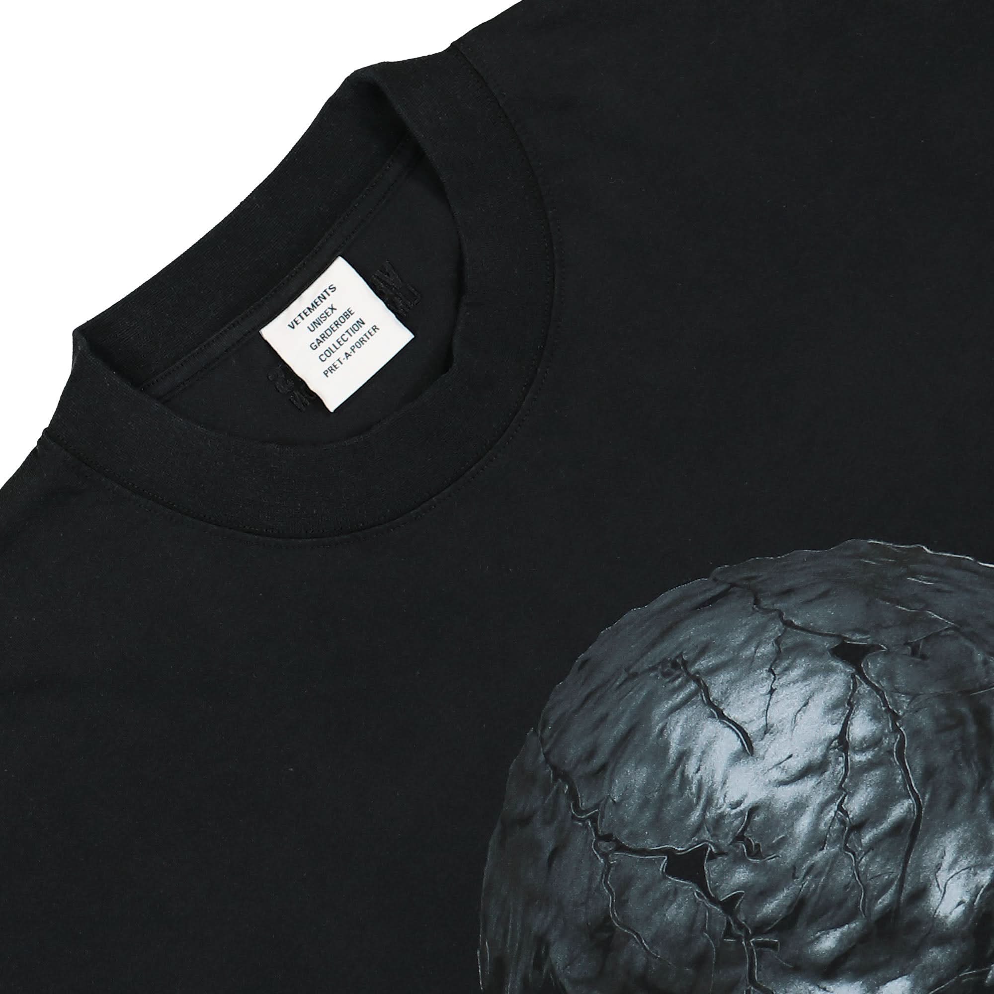 Black Skull Metal T-Shirt - Image 3