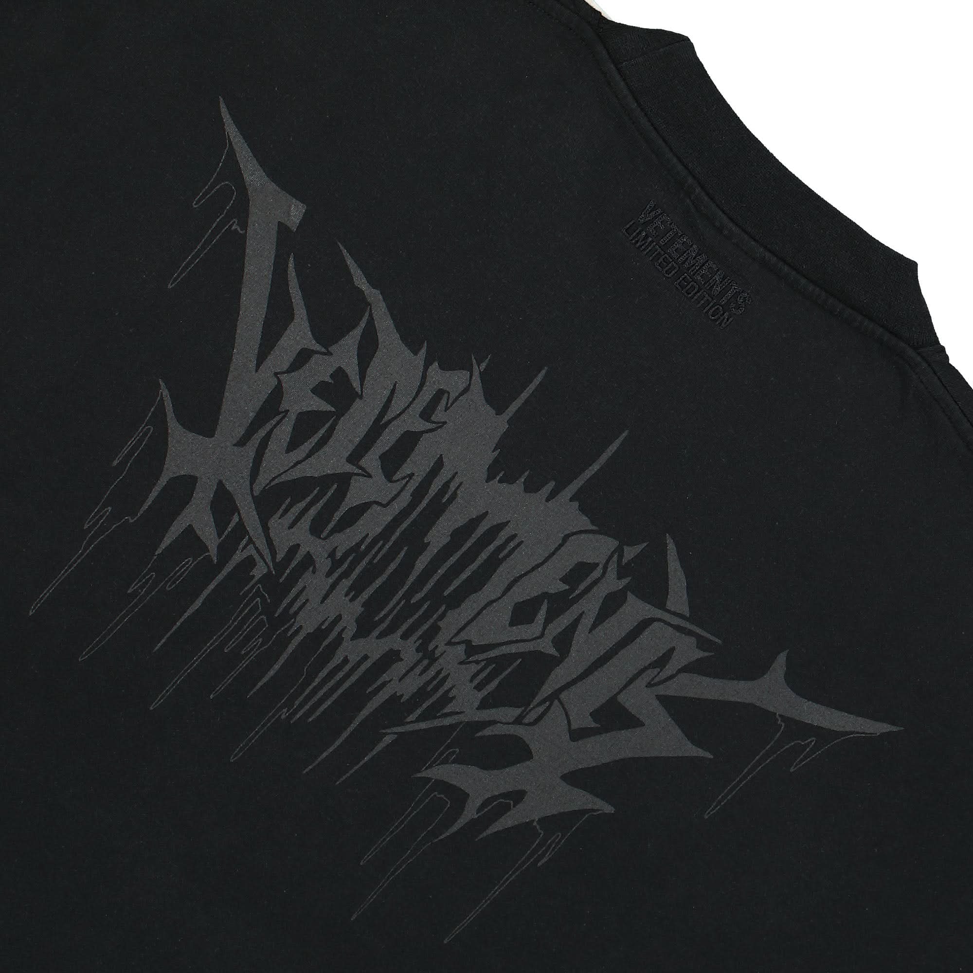 Black Skull Metal T-Shirt - Image 4