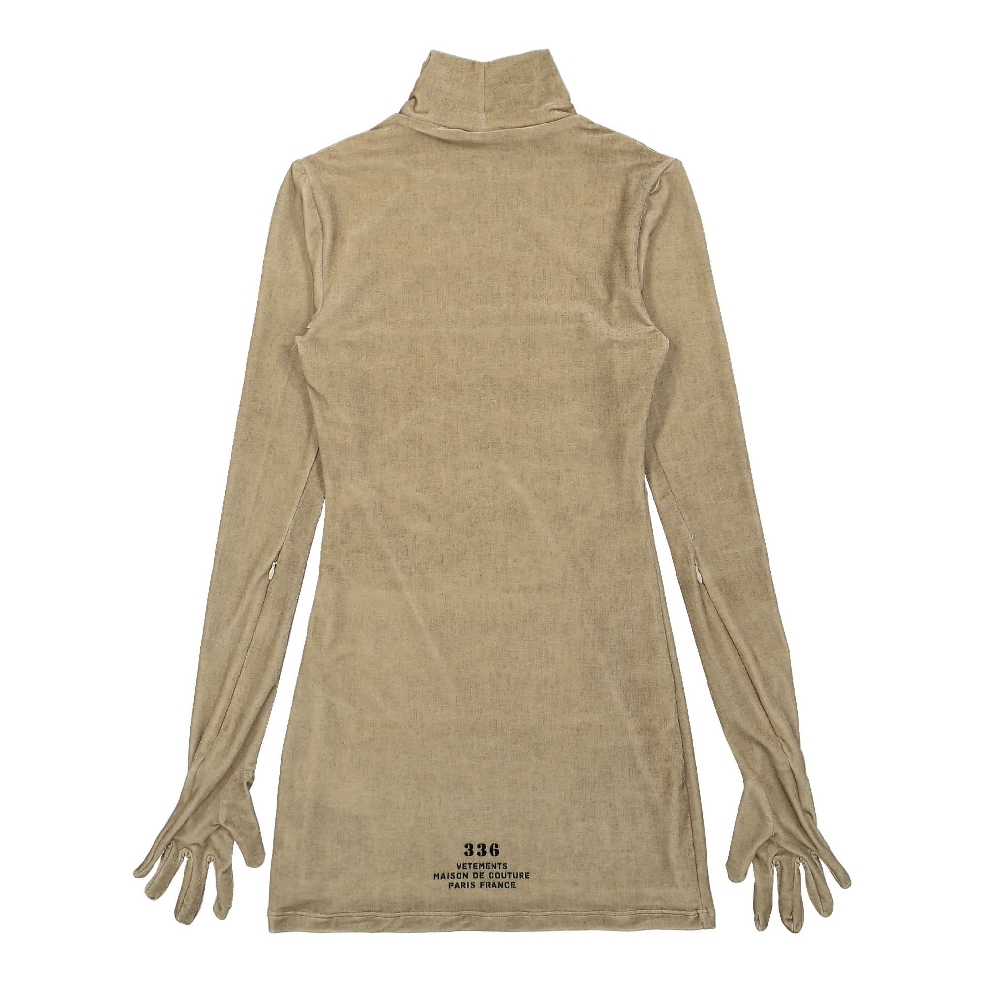 Couture Styling Dress With Gloves - Image 2