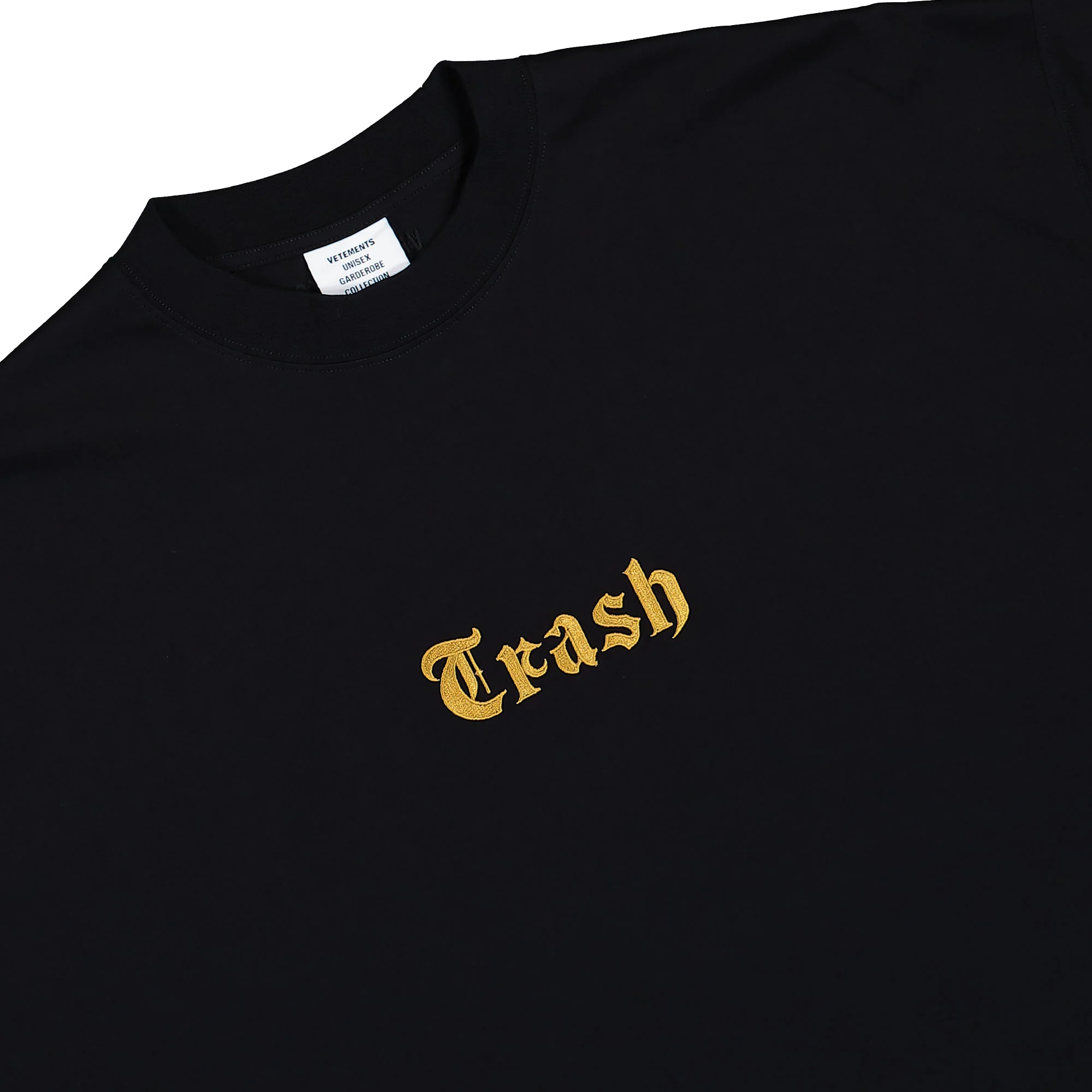 Trash Embroidered Regular T-Shirt - Image 4