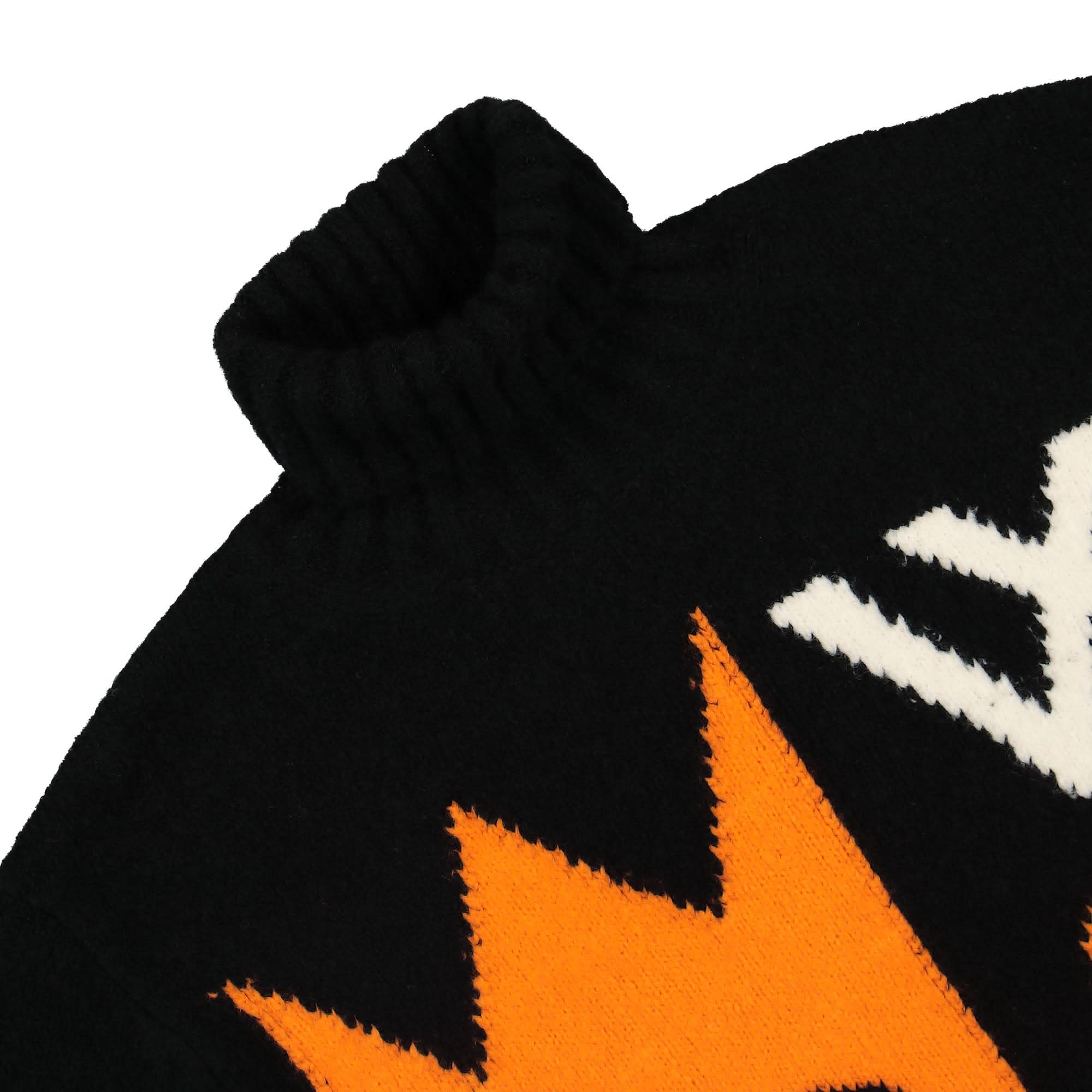 Skull Knit Oversized High Collar - Image 3