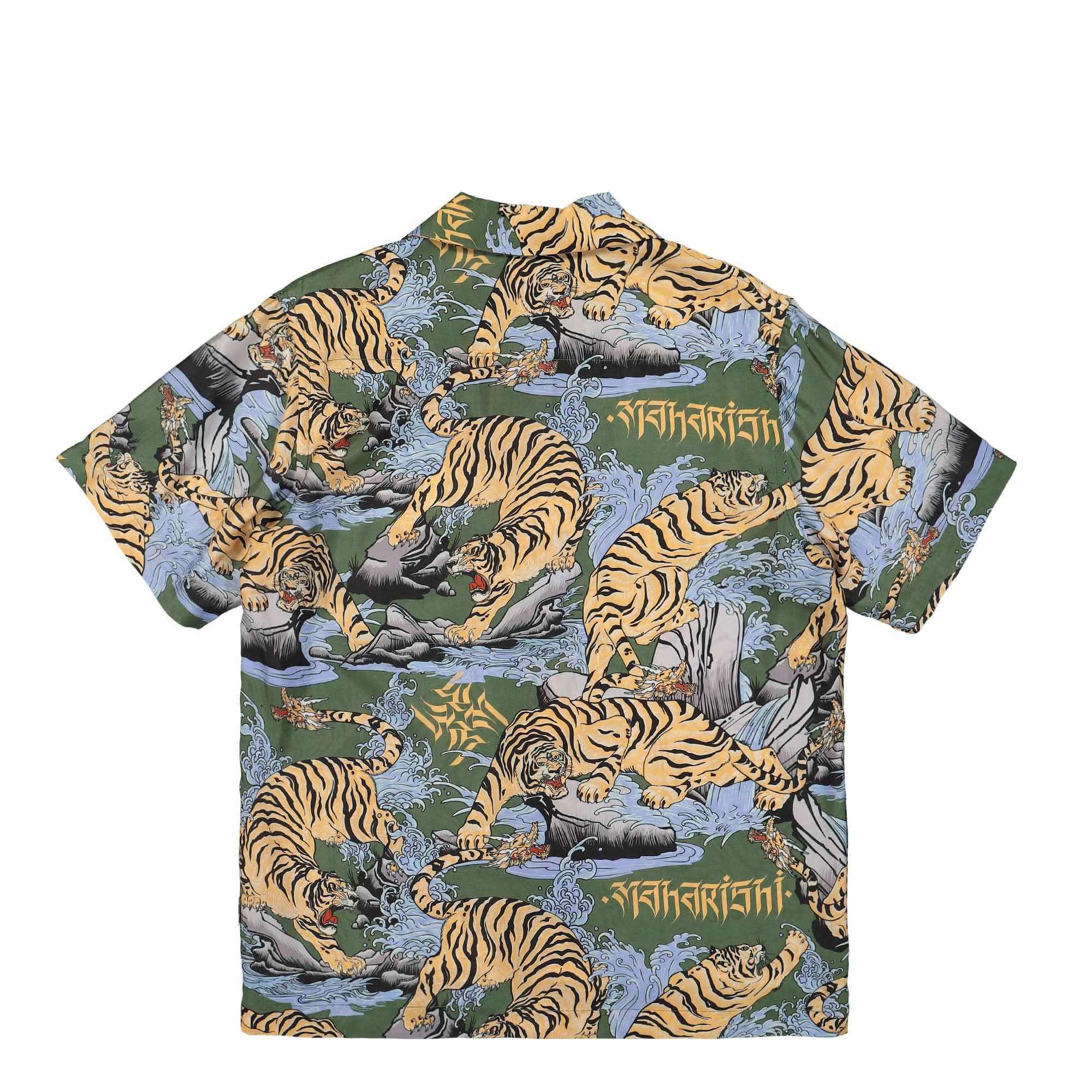 Water Tiger Camp Collar Shirt - Image 2