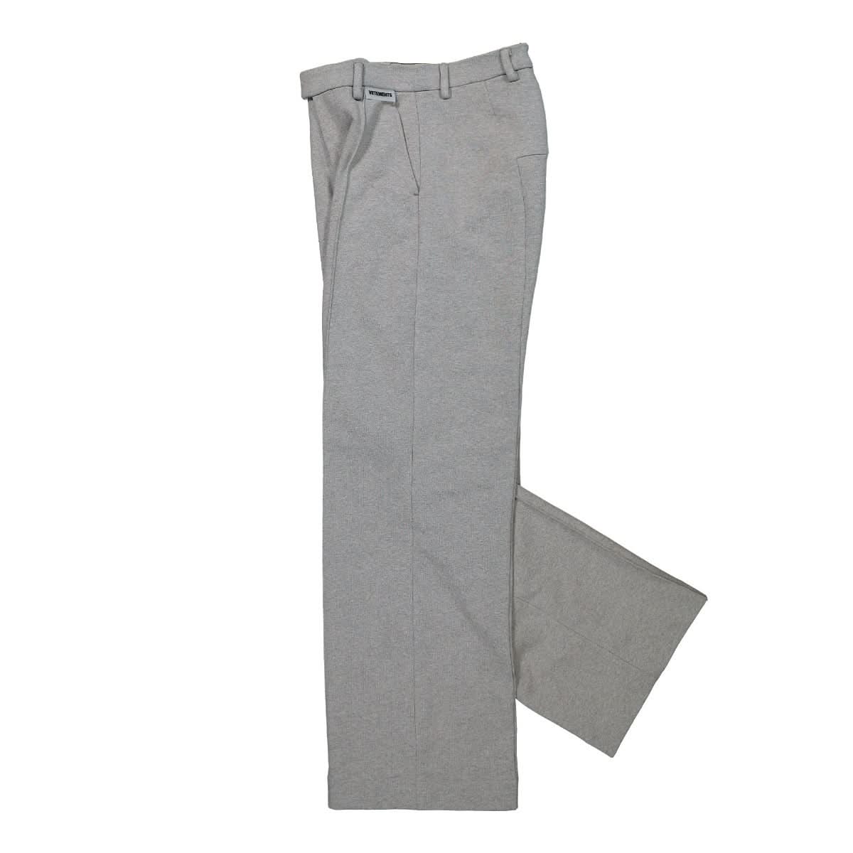 Wide Leg Molton Tailored Pants - Image 3
