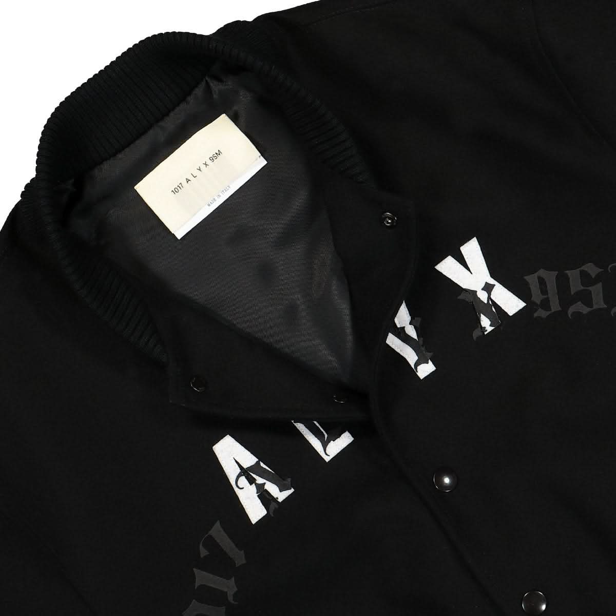 Wool Logo Varsity Jacket - Image 3