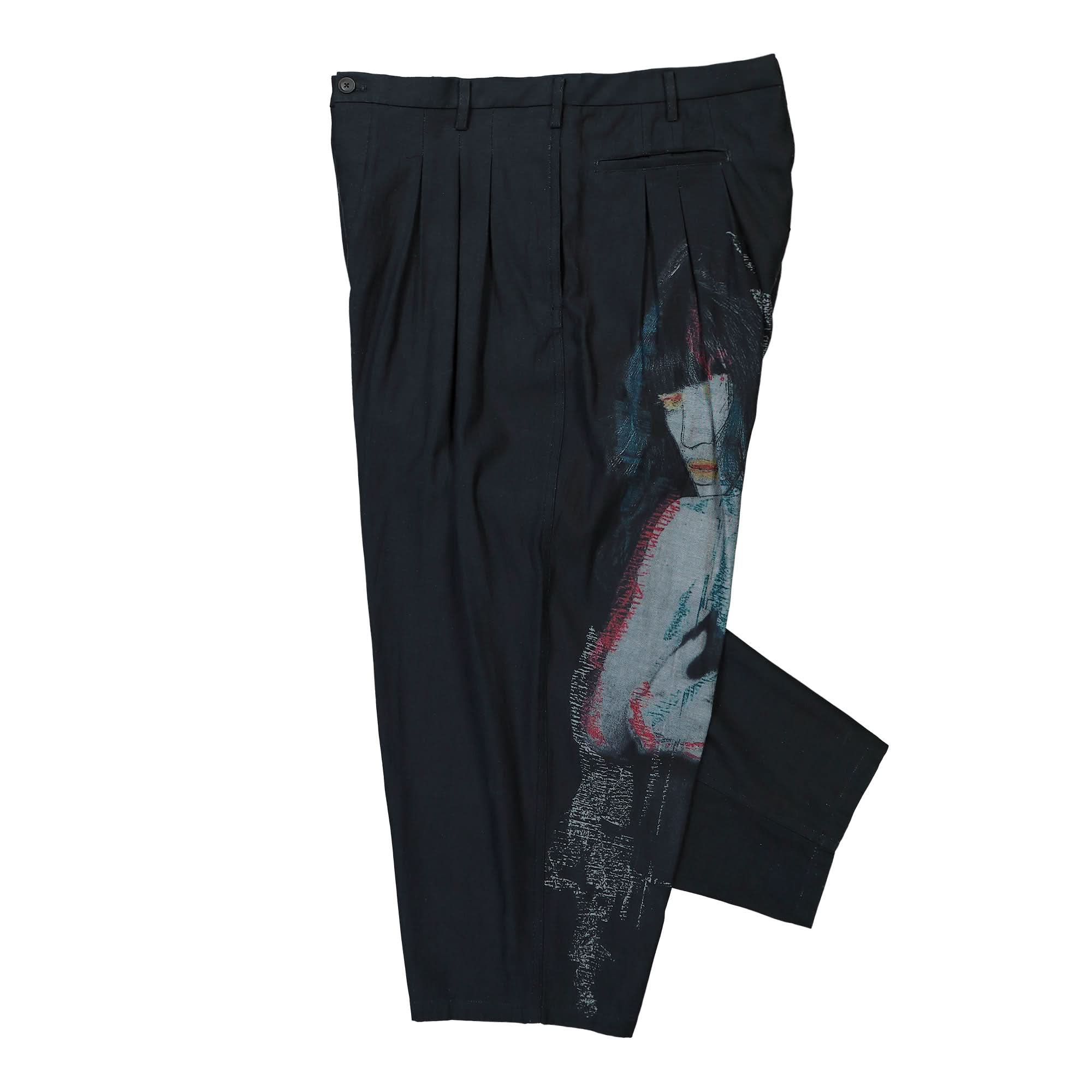 G-12Tuck Denim Pants - Image 3