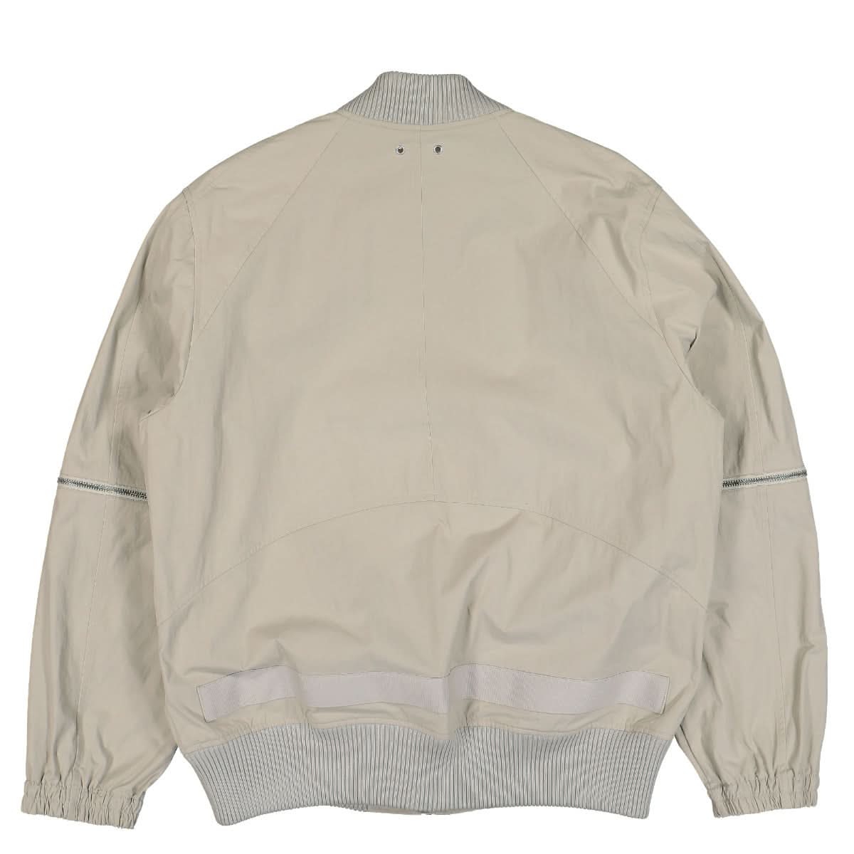 Zip Mesh Bomber Jacket - Image 2