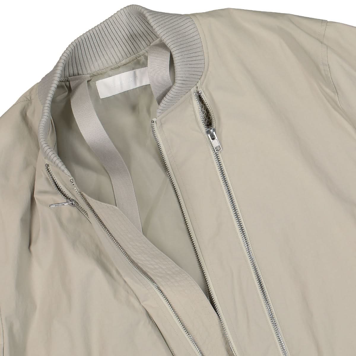 Zip Mesh Bomber Jacket - Image 3